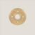 Bord 3/4" – goud | 4 schroefgaten