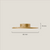 Plaat 3/4” – Goud
