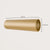 Fitting N-connector – Rechte schroefverbinding | Goud