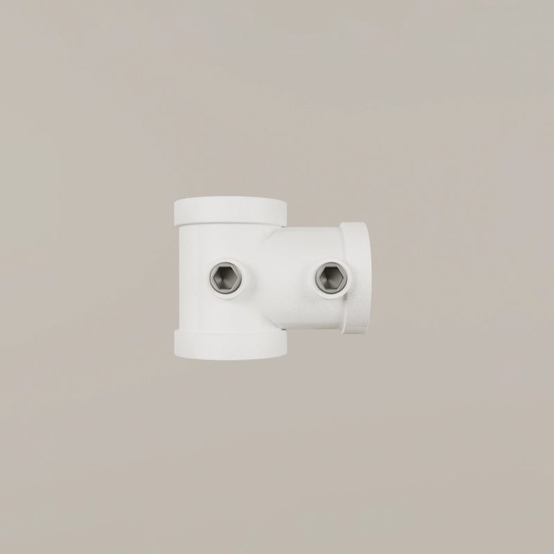 T-klem 3/4" – Wit