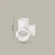 3-wegconnector 90° – Wit