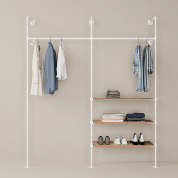 KIM 2 OAK – 3 planken | wit