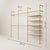 KIM DOUBLE 3 OAK – 5 planken | goud
