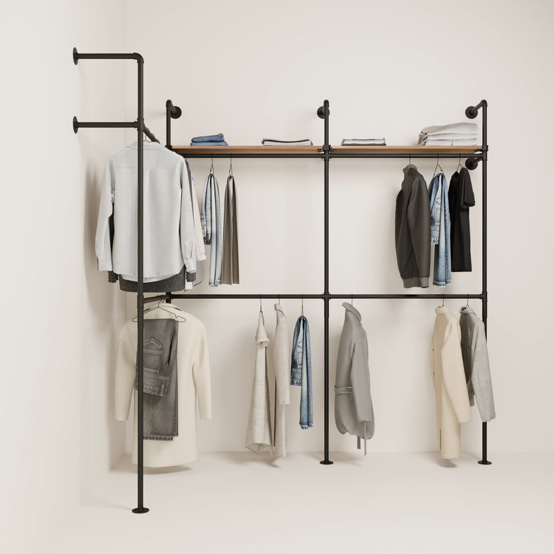 KIM EDGE DOUBLE 3 OAK – 2 Regalböden