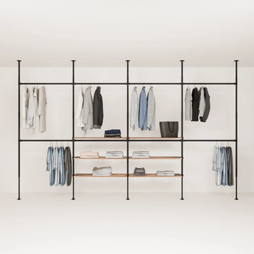 LOFT 4 OAK – 6 Regalböden mittig