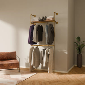 KIM DOUBLE 1 OAK – 1 plank | goud