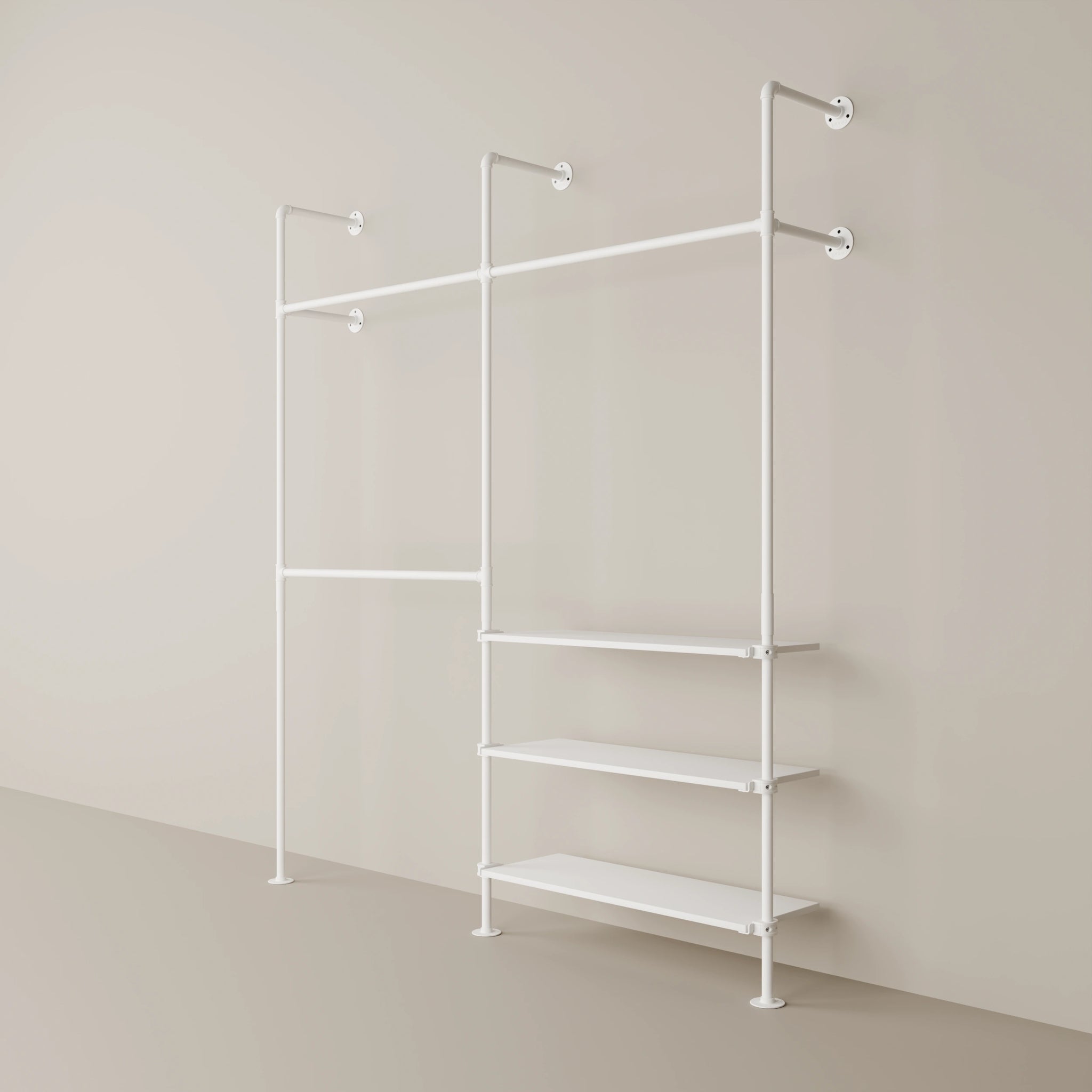 Shelf – White | incl. assembly accessories | set of 1 | set of 3 | set of 5