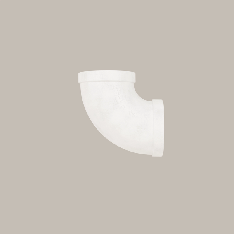 90° hoekconnector – Wit