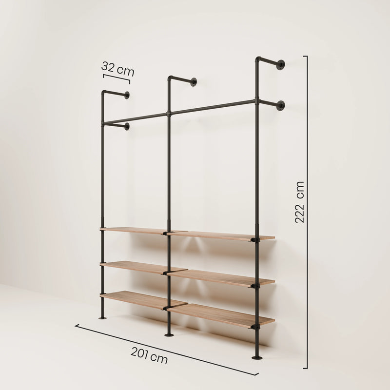 KIM 2 OAK – 6 Regalböden