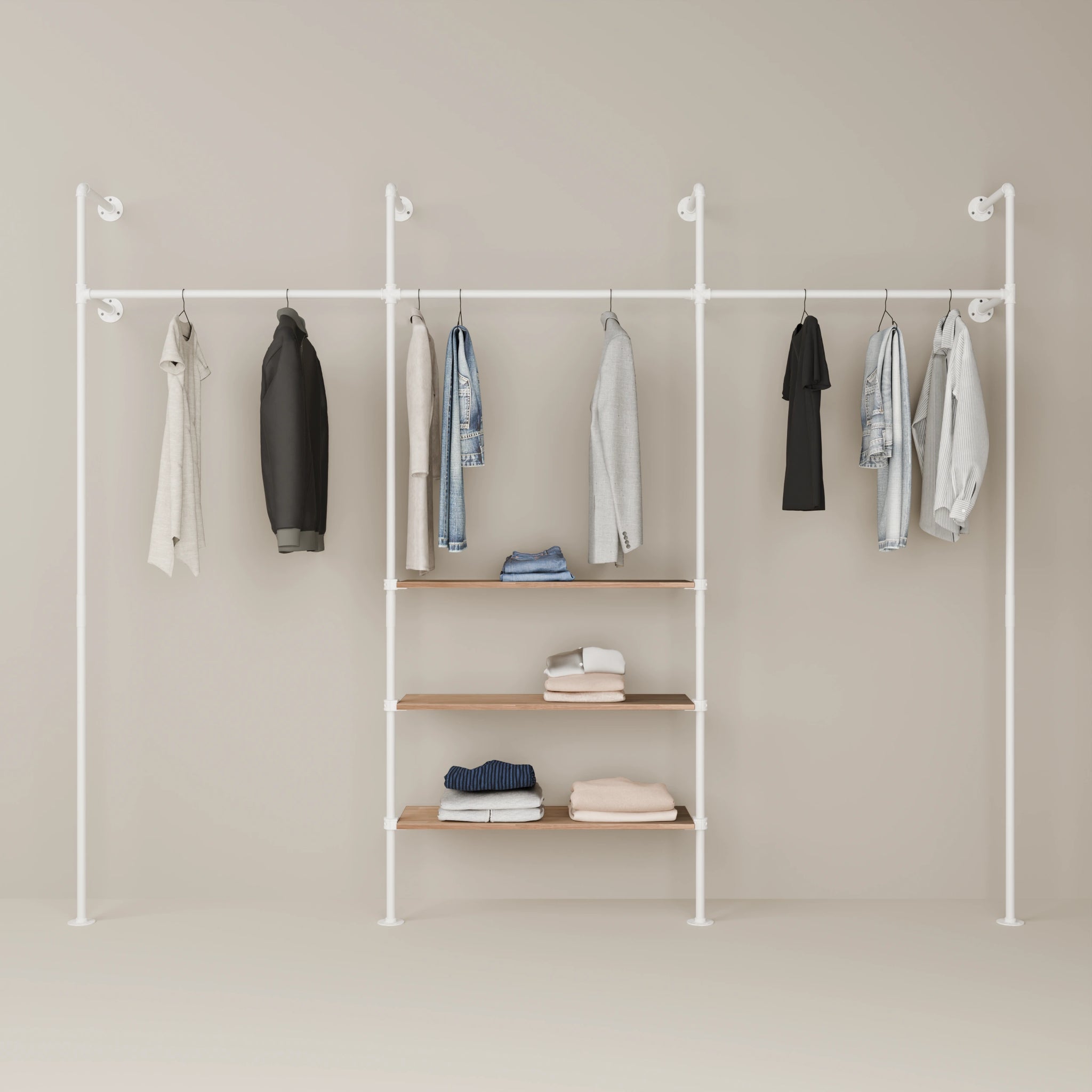 KIM 3 OAK – 3 planken | wit