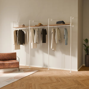 KIM 3 OAK – 3 bovenste planken | wit
