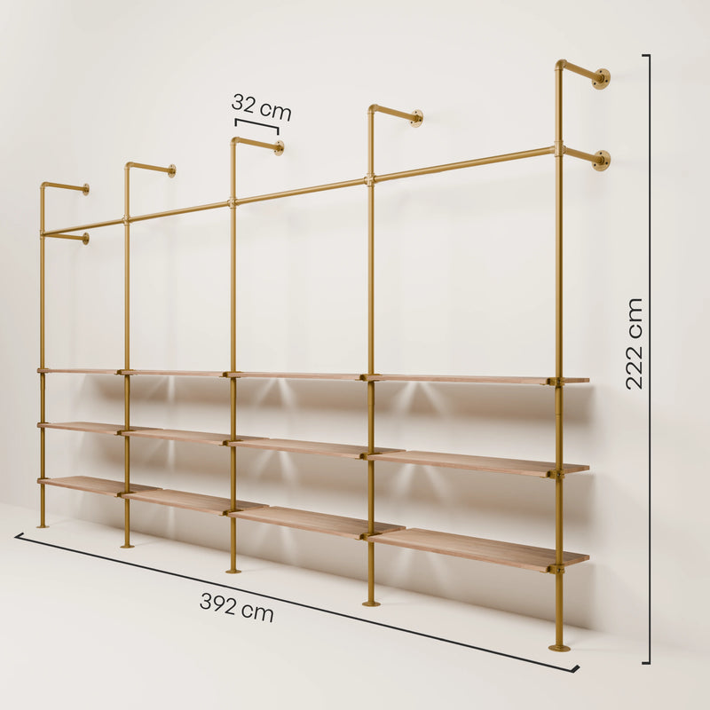 KIM 4 OAK – 12 planken | goud
