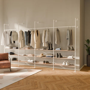 KIM 4 OAK – 12 planken | wit