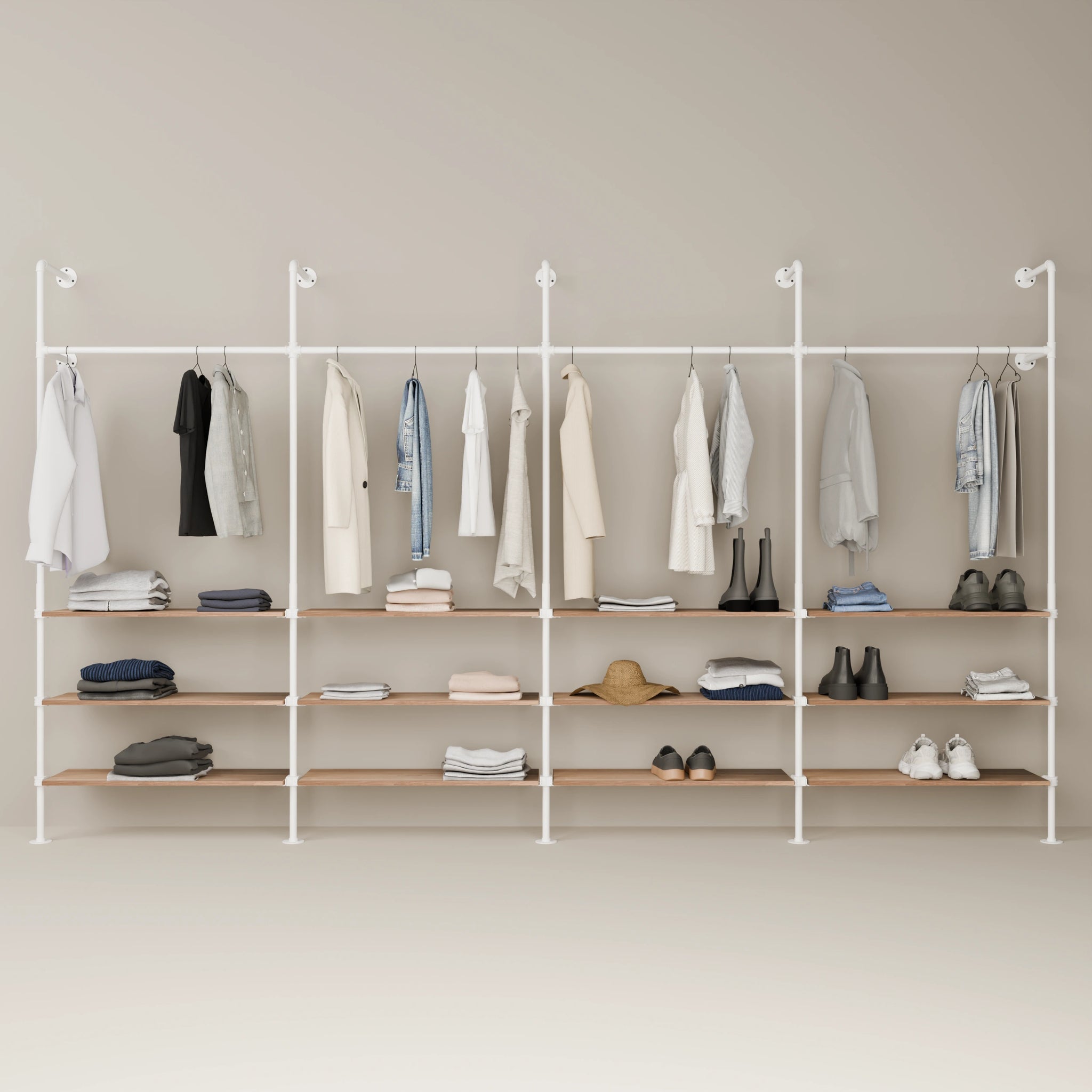 KIM 4 OAK – 12 planken | wit