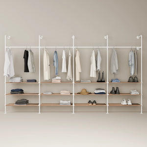 KIM 4 OAK – 12 planken | wit