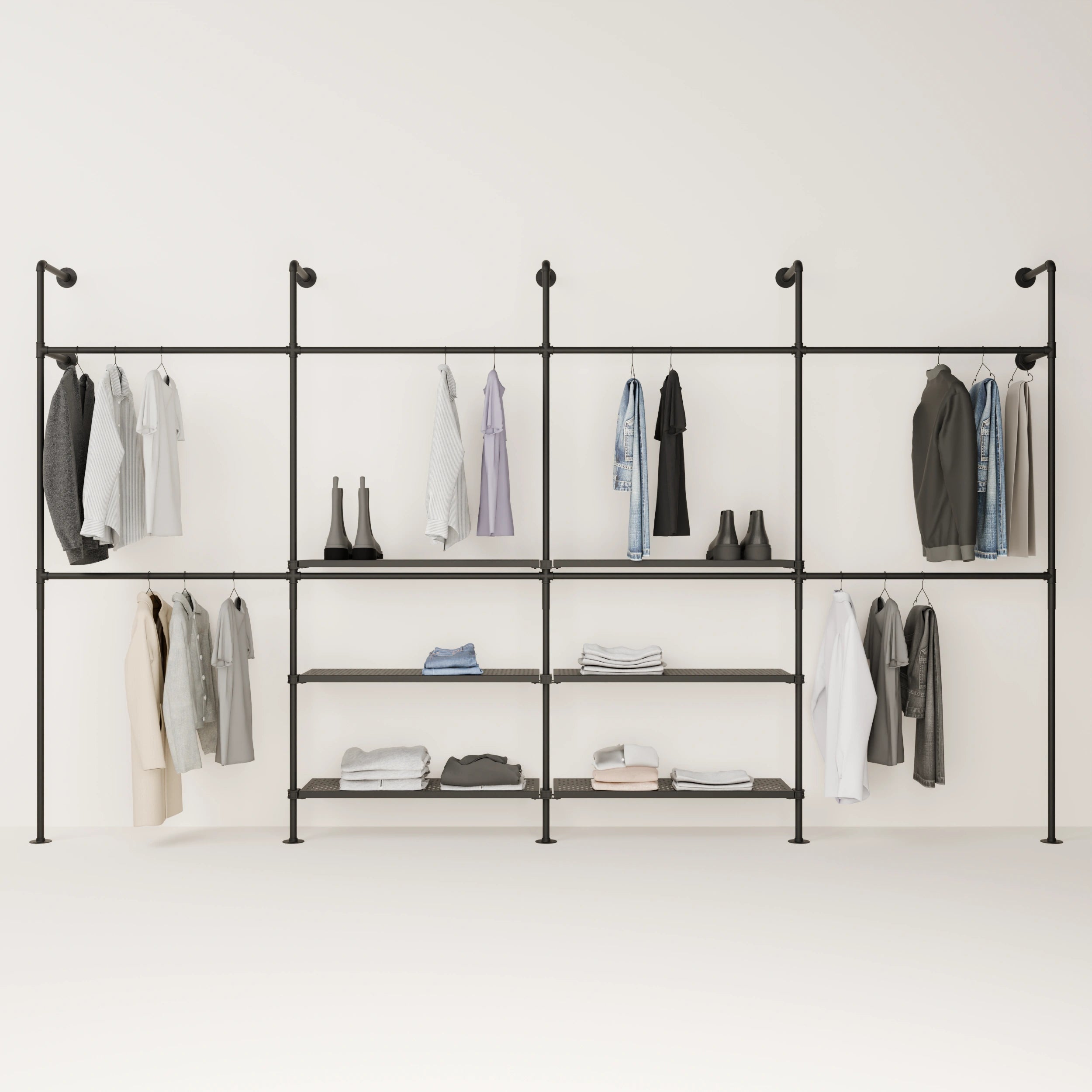 KIM DOUBLE 4 METAL – 6 planken in het midden