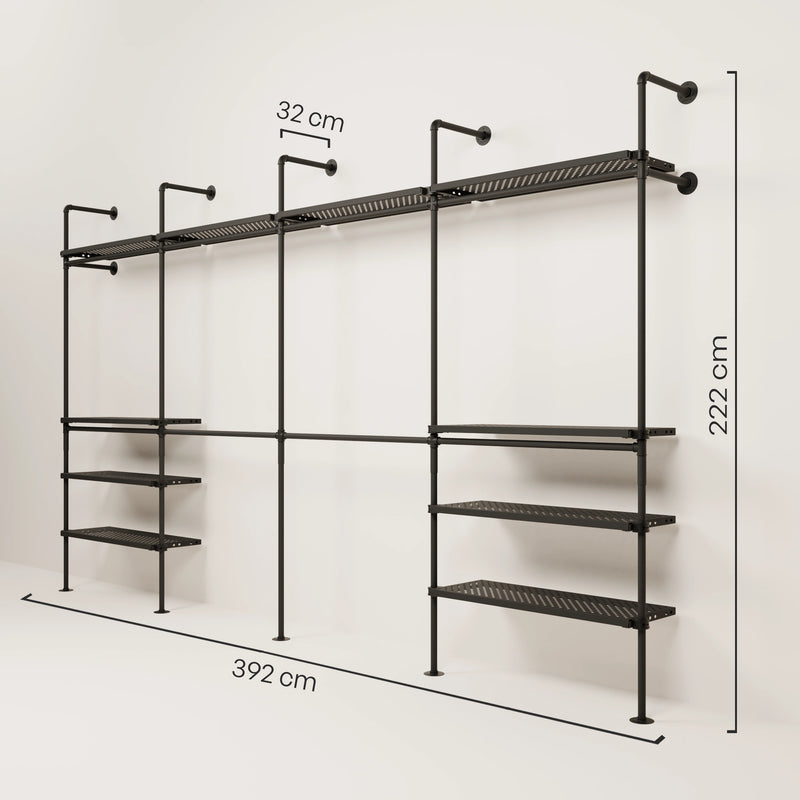 KIM DOUBLE 4 METAL – 10 planken bovenaan