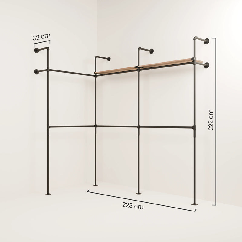 KIM EDGE DOUBLE 3 OAK – 2 planken
