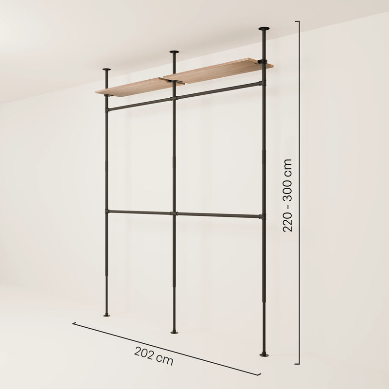 LOFT 2 OAK – 2 Regalböden