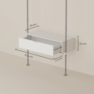 LIV 1 – Ladekast | 1 lade om in te hangen