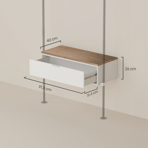 LIV 1 – Ladekast | 1 lade om in te hangen