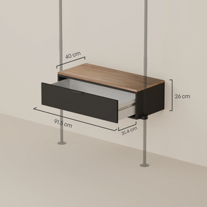 LIV 1 – Ladekast | 1 lade om in te hangen
