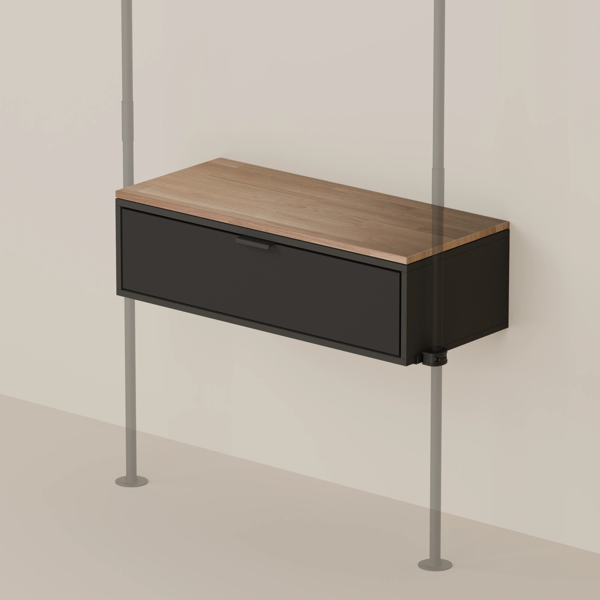 LIV 1 – Ladekast | 1 lade om in te hangen