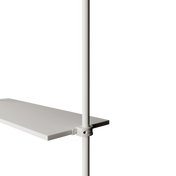 Legbord – wit | incl. bevestigingsmateriaal | set van 1 | set van 3 | set van 5